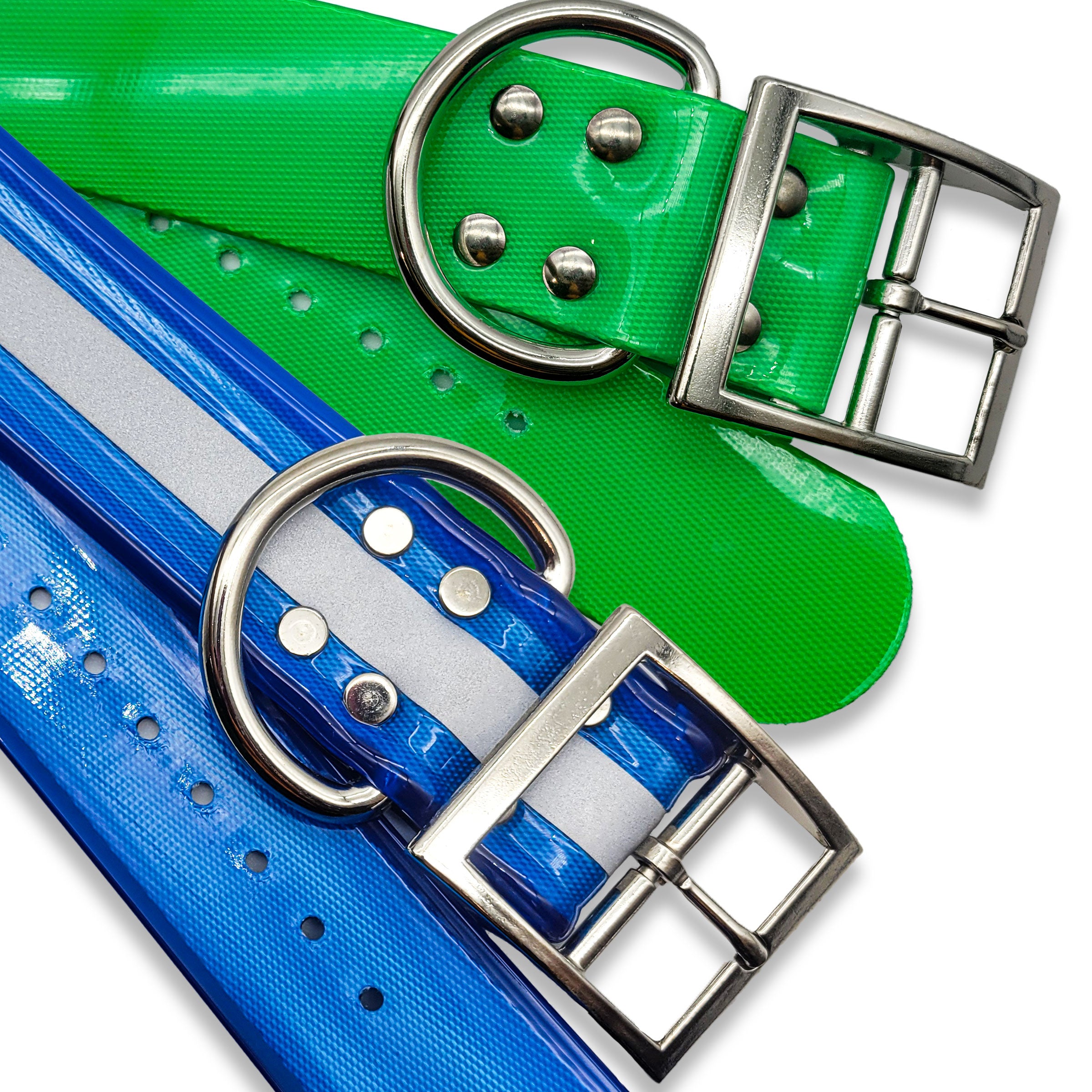 1.5 inch Premium Glow Tuff name tag collars