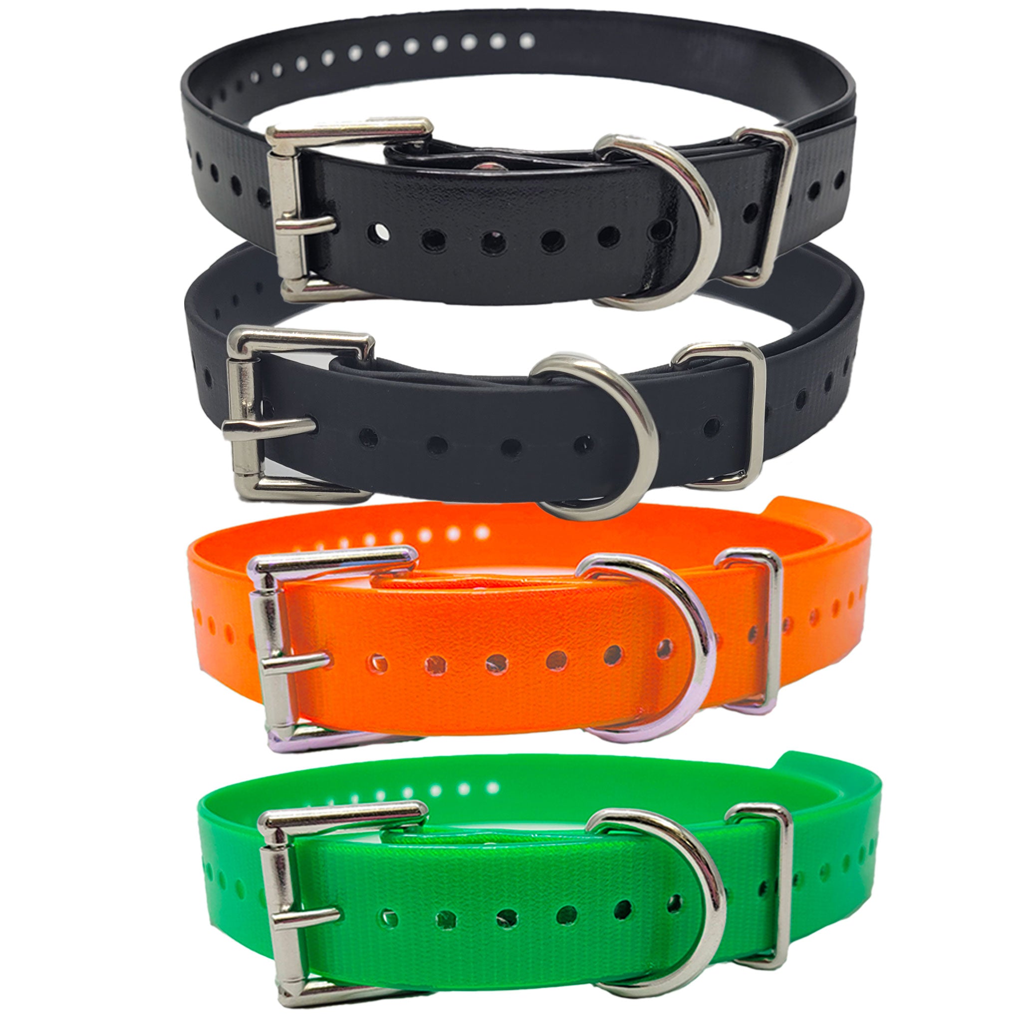 1" Double Buckle Basic Collars- Multi color