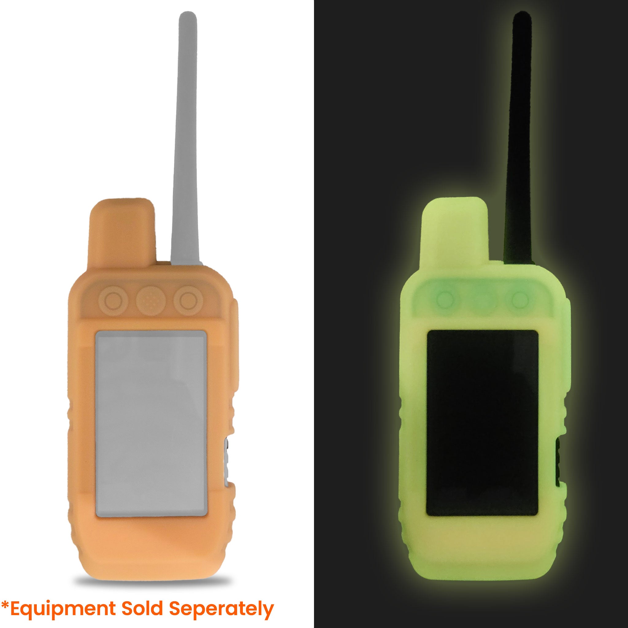 Garmin Alpha 200/200i Squishy Case- Glow Orange