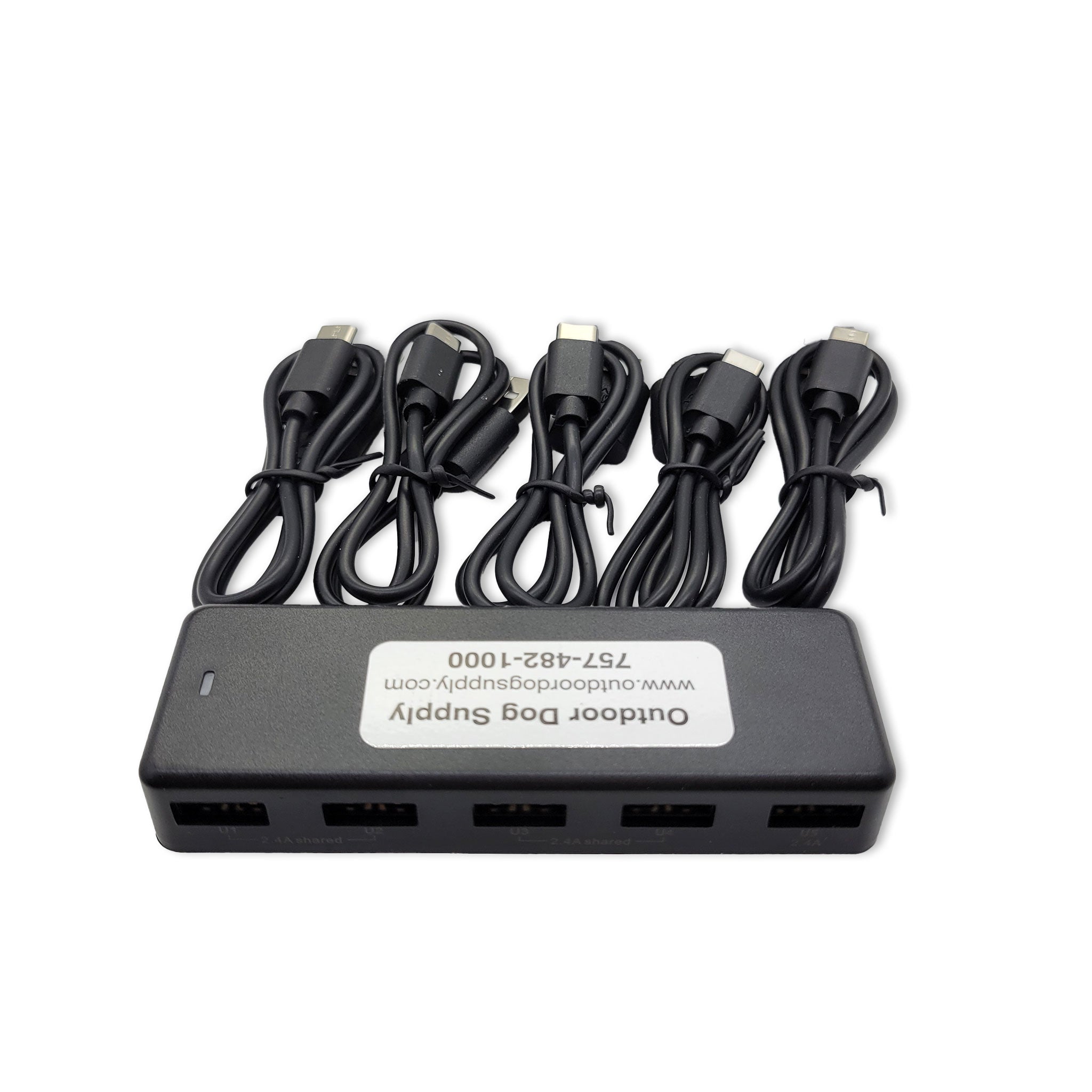 5 Port Charging Station with TT25 charging cables