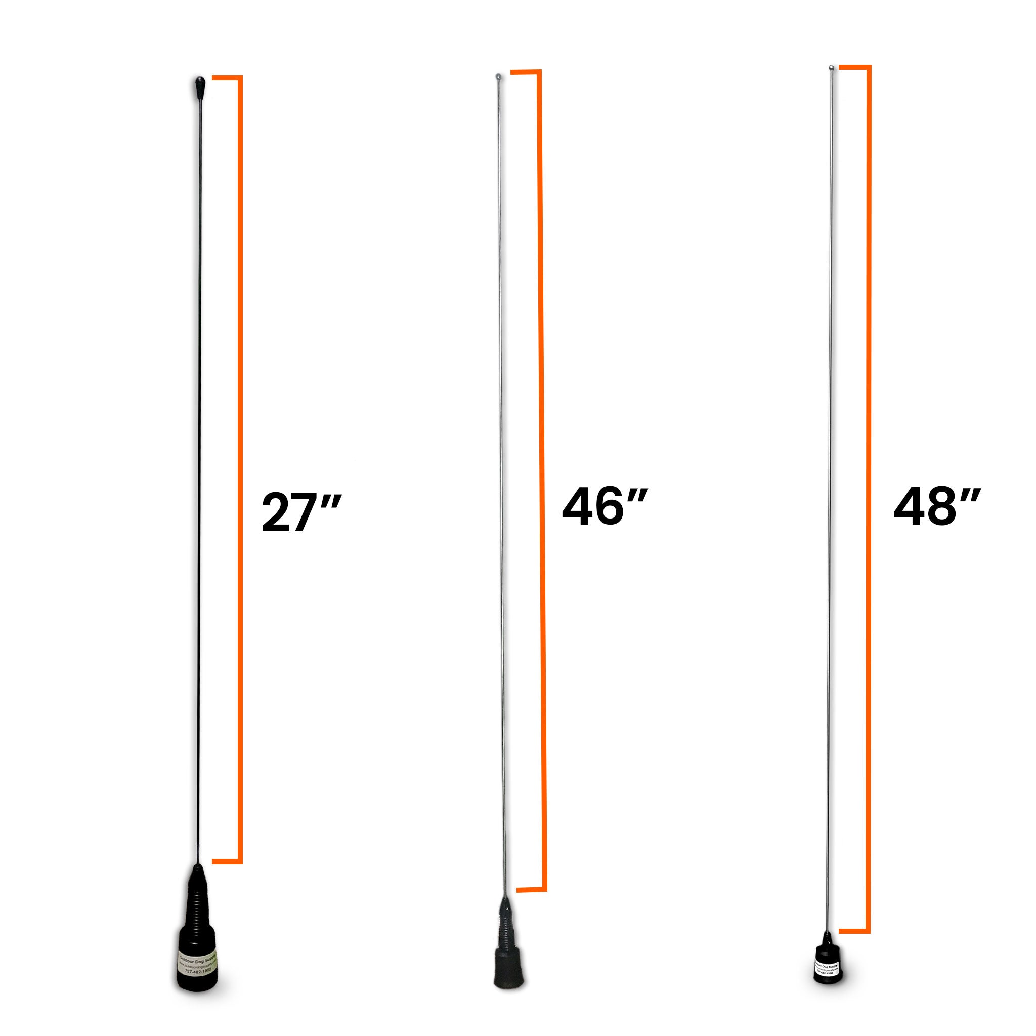 Truck Antenna Heights for Garmin Handhelds