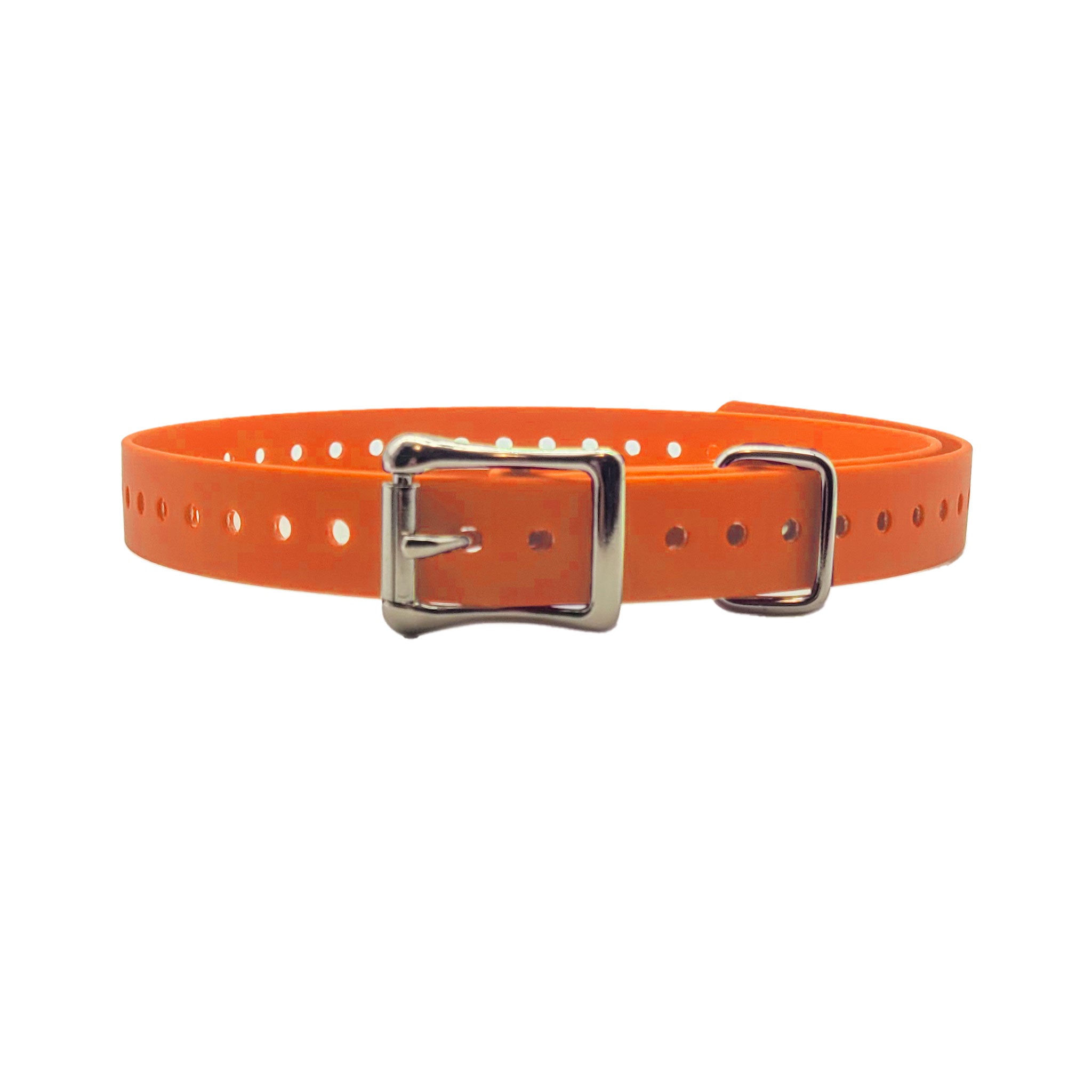 3/4" Basic Garmin Collar- Roller Buckle Orange