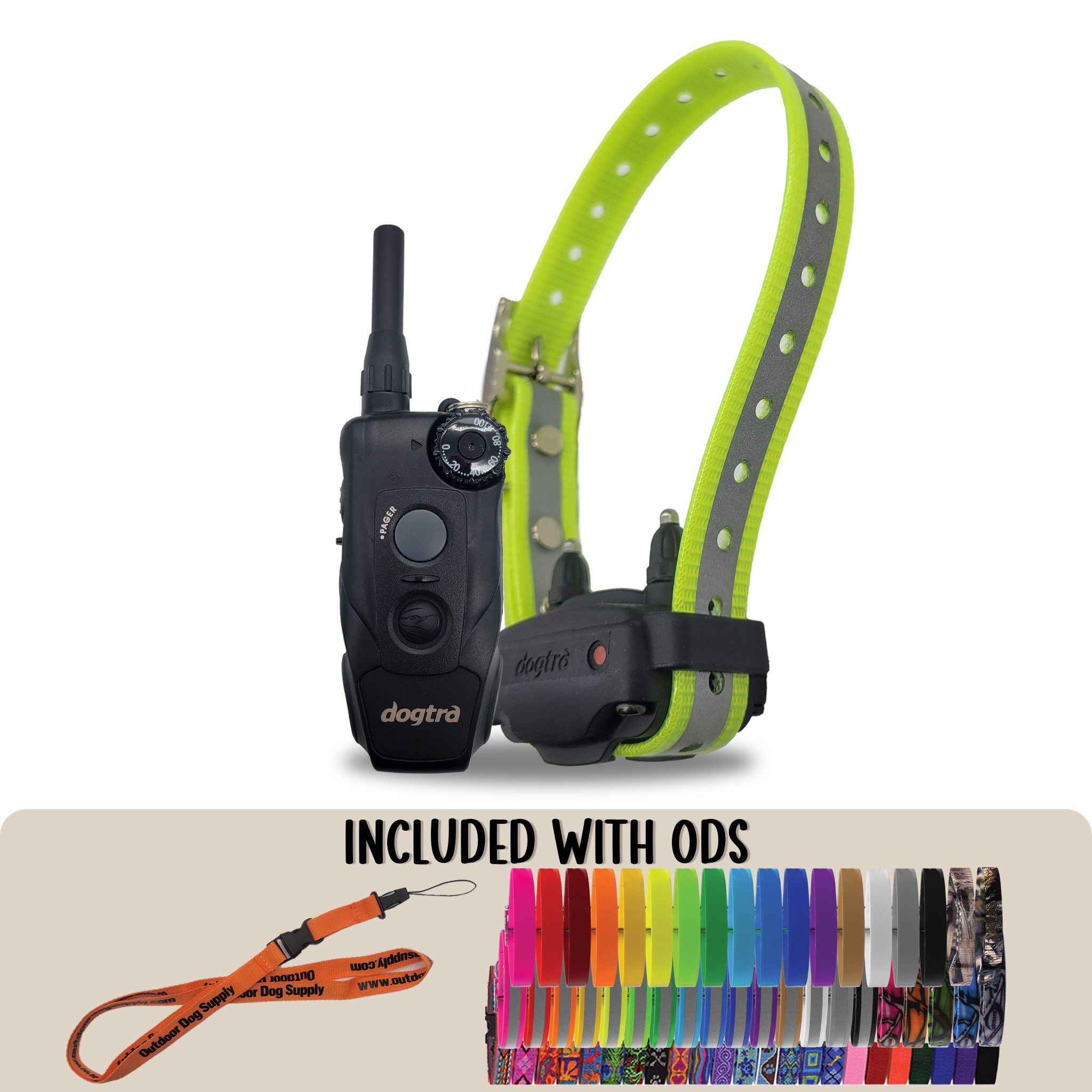 Dogtra 200C Training Combo with premium collar strap