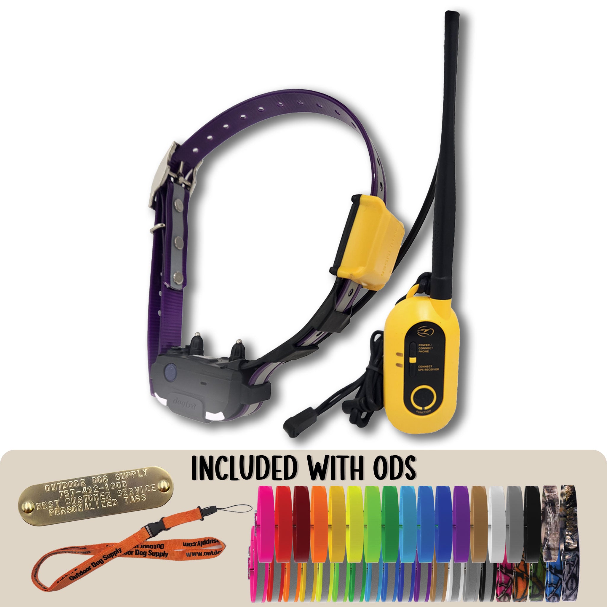 Dogtra Pathfinder2 Mini Tracking and Training GPS Combo- with premium straps