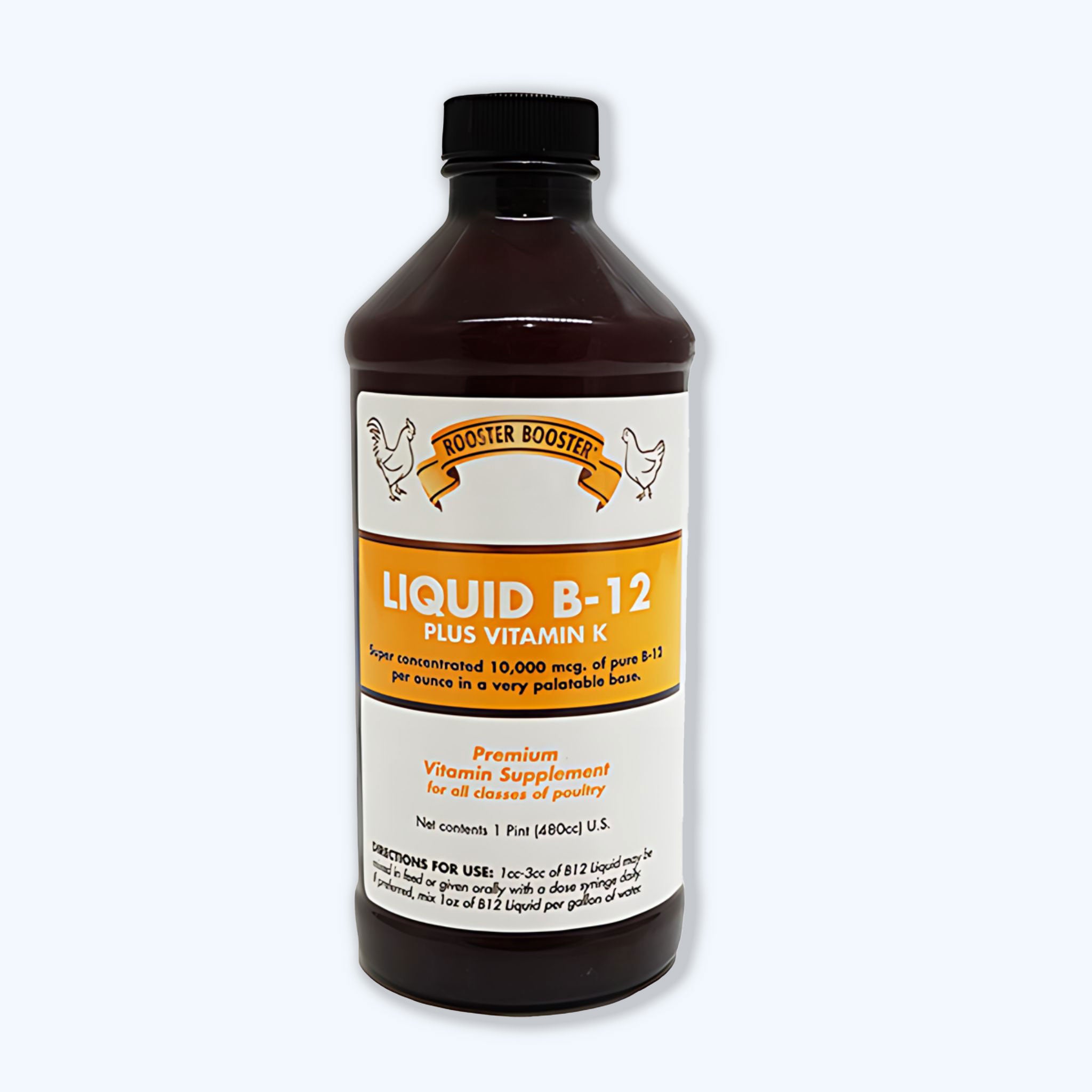 Liquid B 12 Plus Vitamin K Supplement