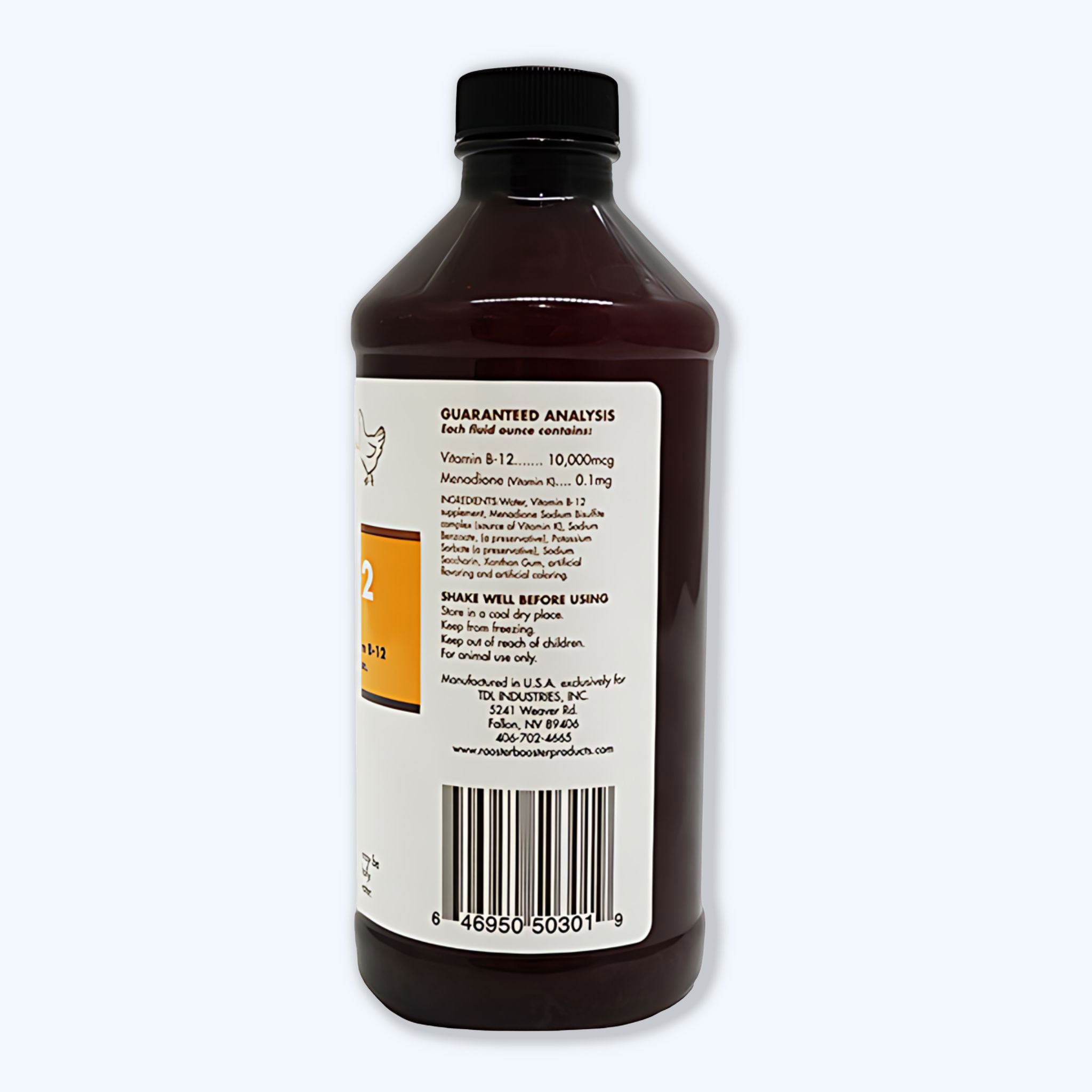 Liquid B12 Plus Vitamin K Supplement- description