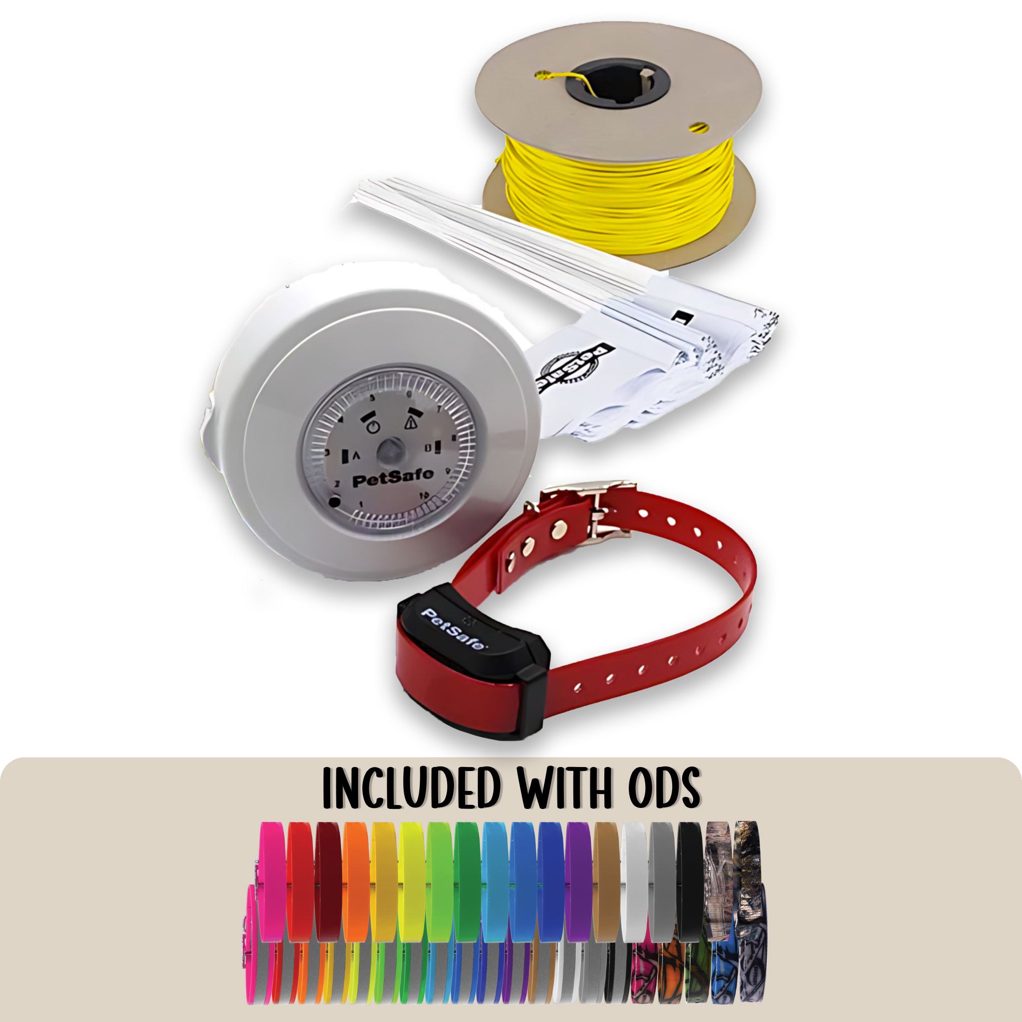 PetSafe YardMax Rechargeable In Ground Fence- Combo what's included