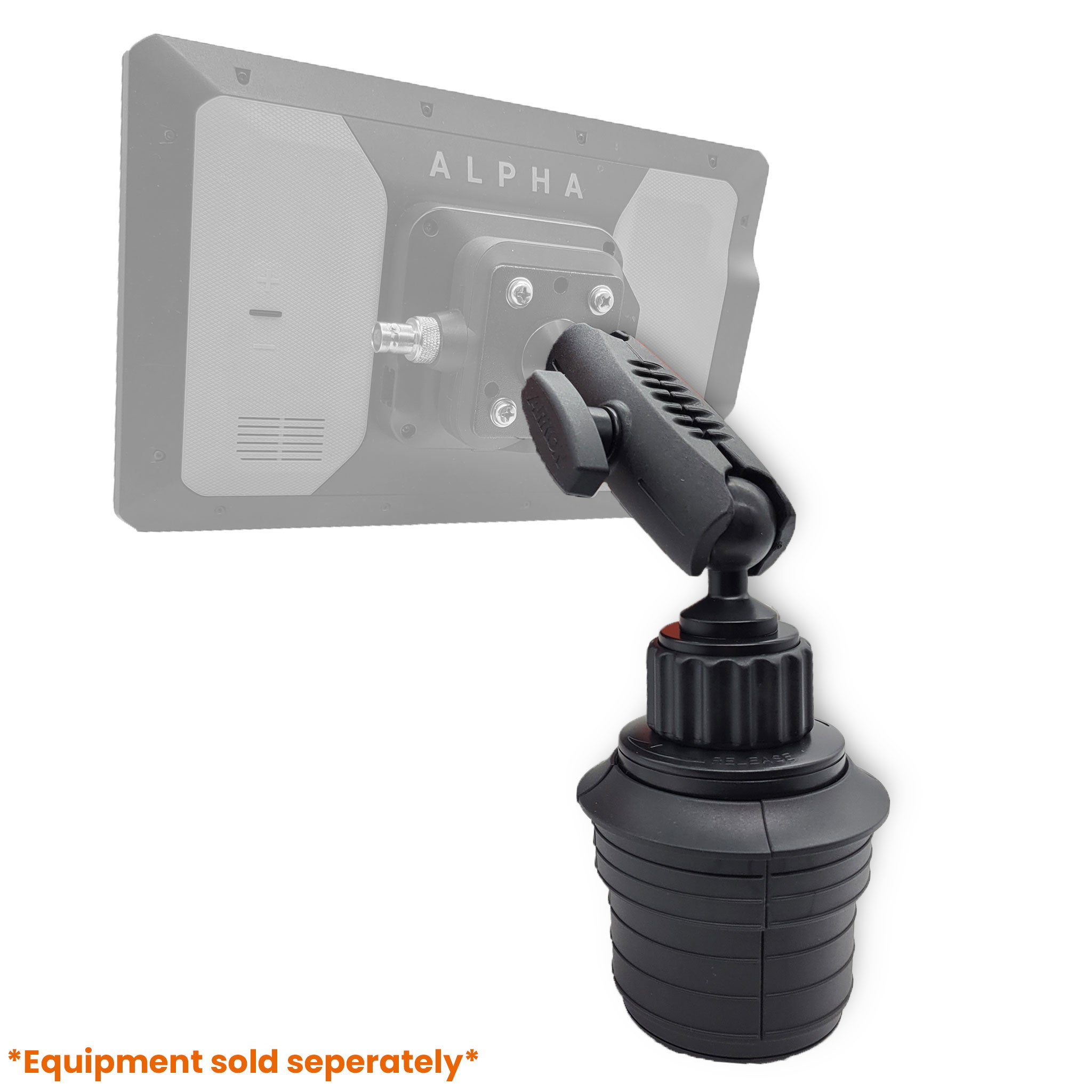 Premium Adjustable Garmin Cup Mount. for Garmin Alpha XL