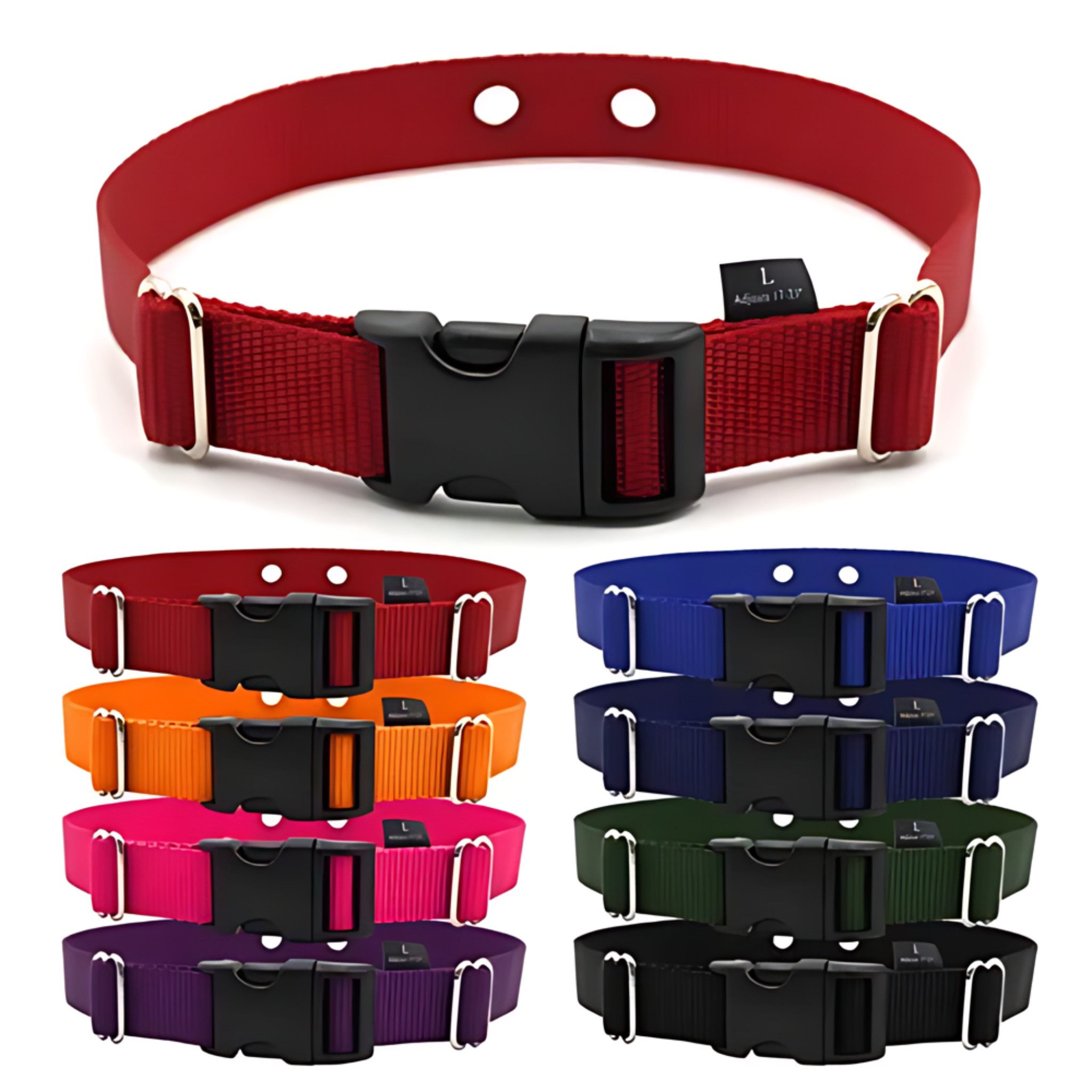 Premium Nylon Replacement Dog Fence Collar- Multi-Color