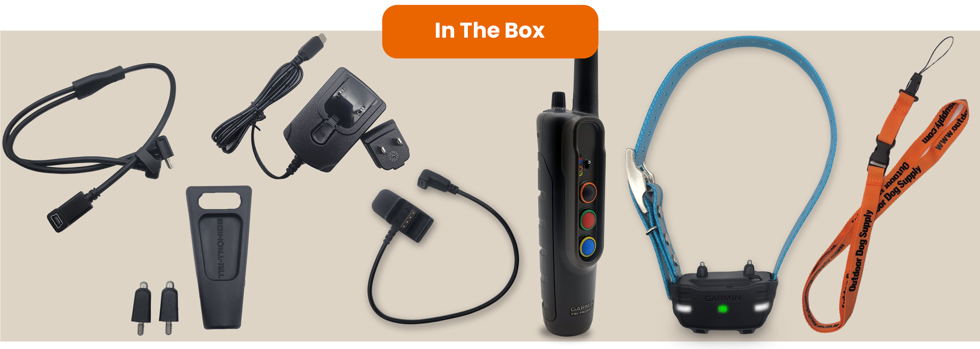 What's in the box Garmin Pro 70 combos