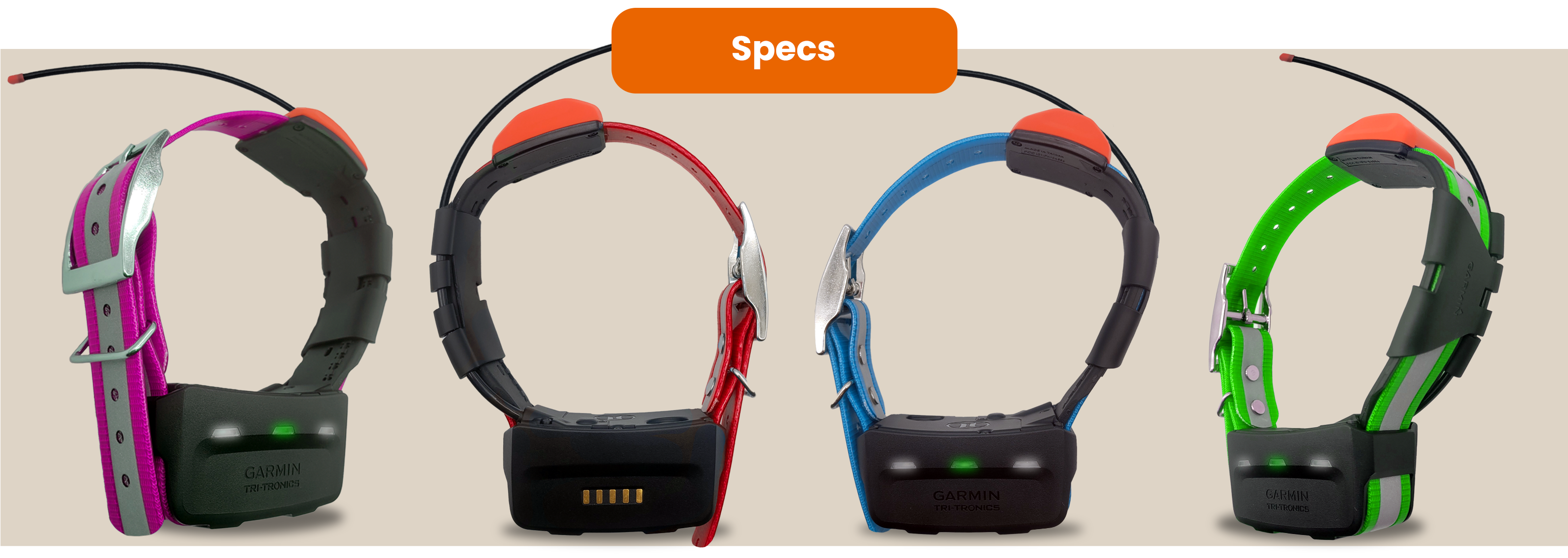 Garmin Alpha T5X Collar specs