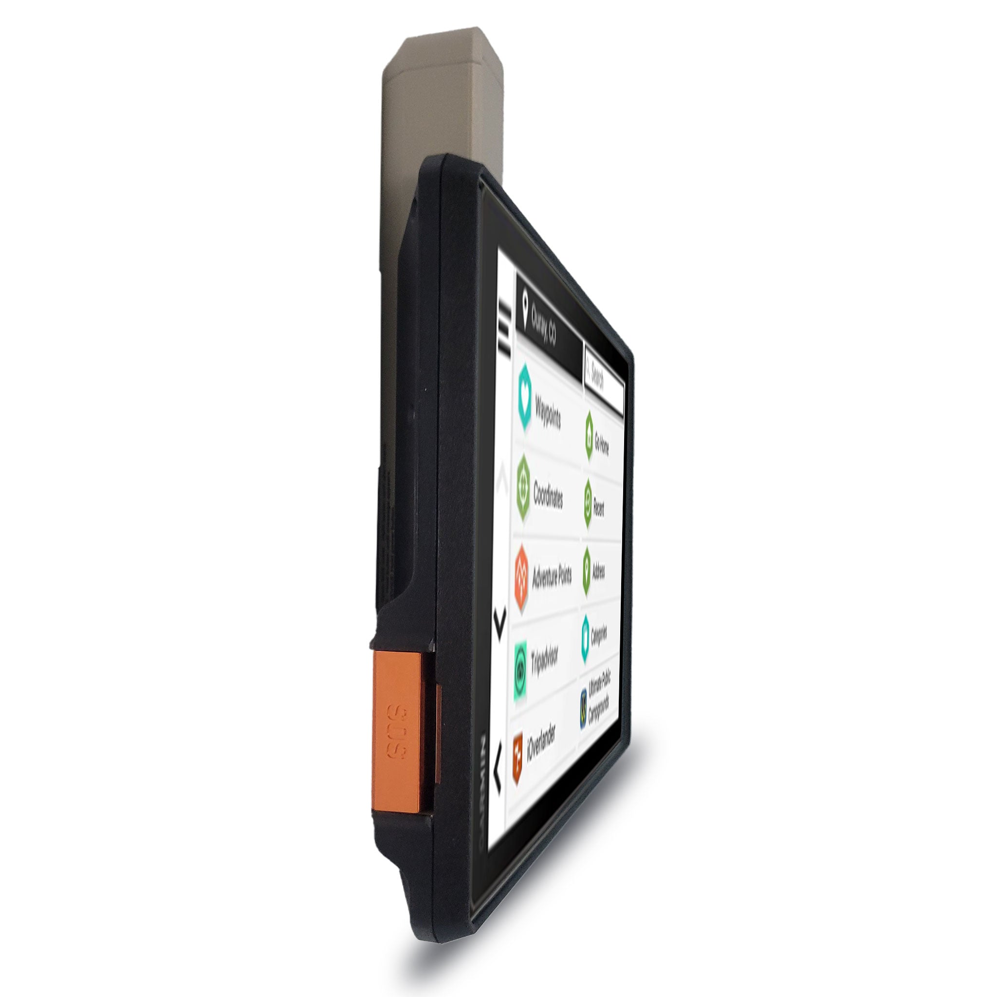 Garmin Tread XL- Side button view
