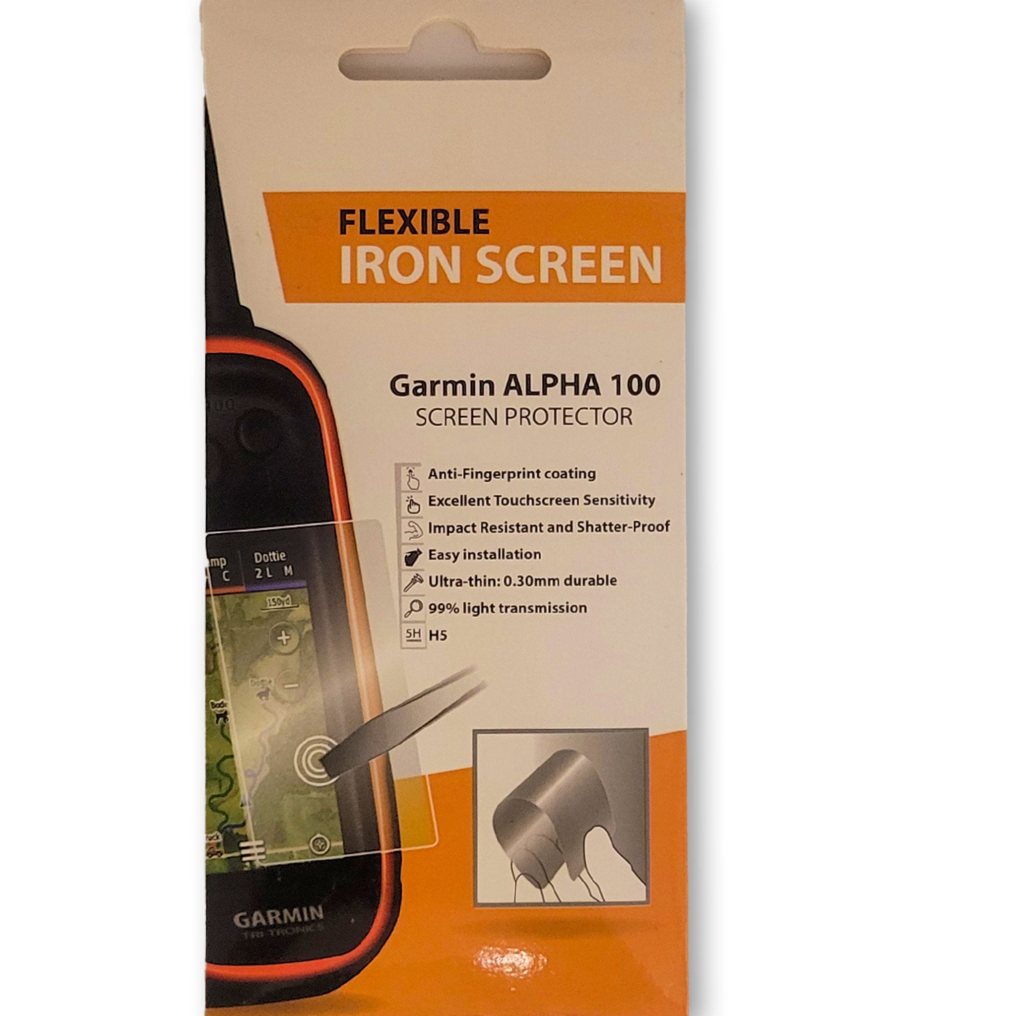 Garmin Alpha 100 Flex Iron Screen Protectors