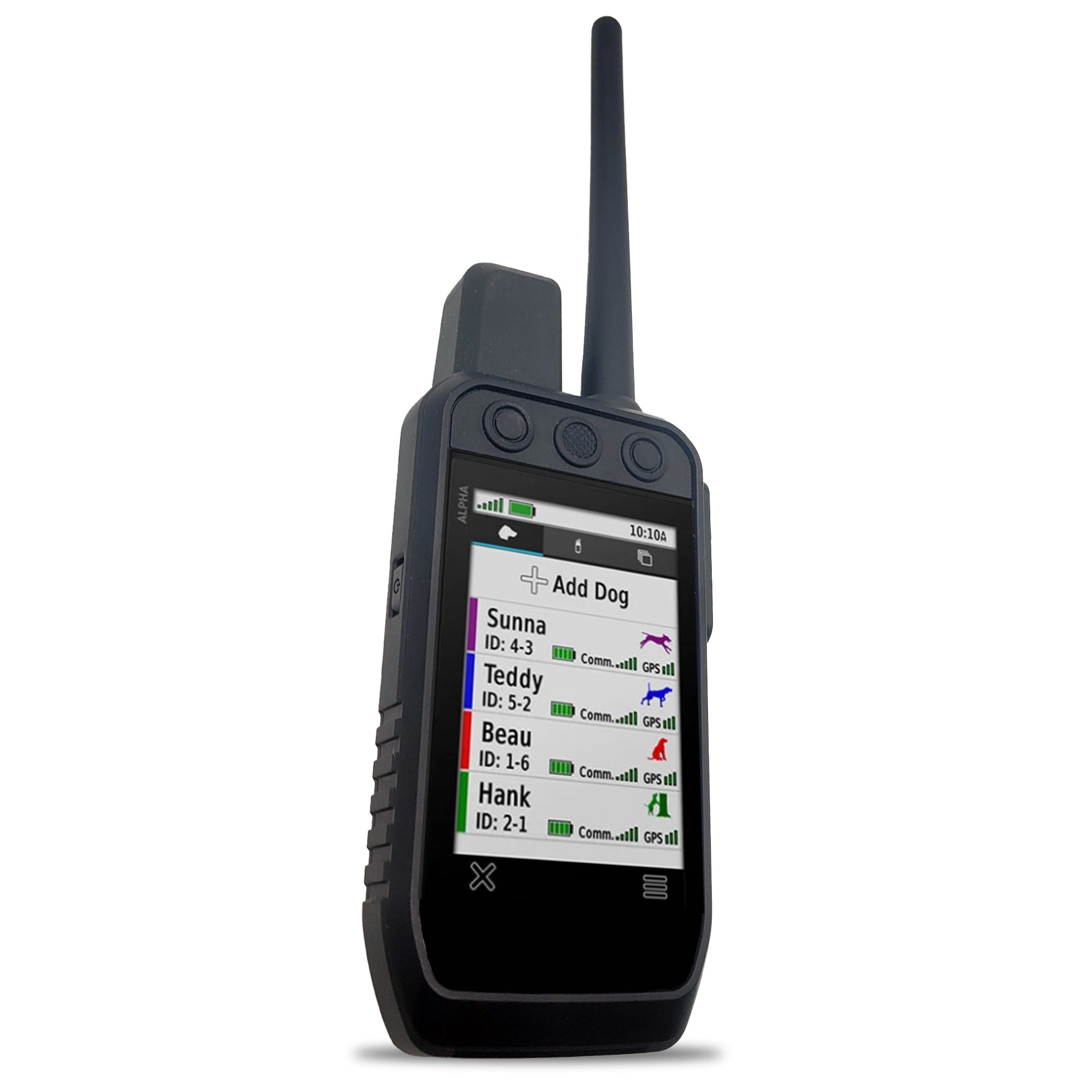 Garmin Alpha 300- side view