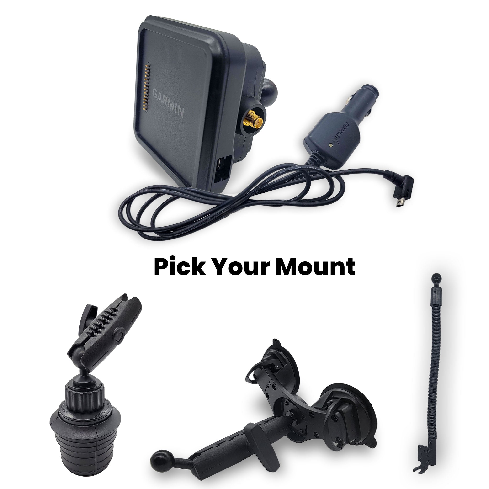 Garmin Alpha XL Charging dock, vehicle charger and alpha xl vehicle mount