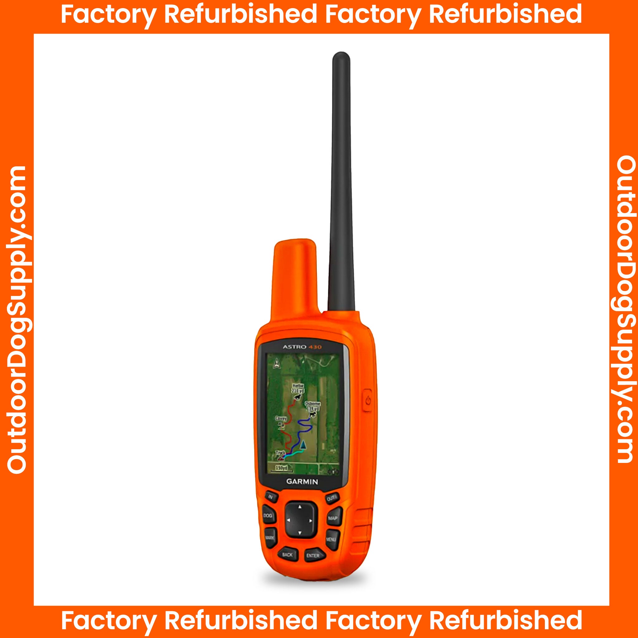 Reconditioned Garmin Astro 430- Left view