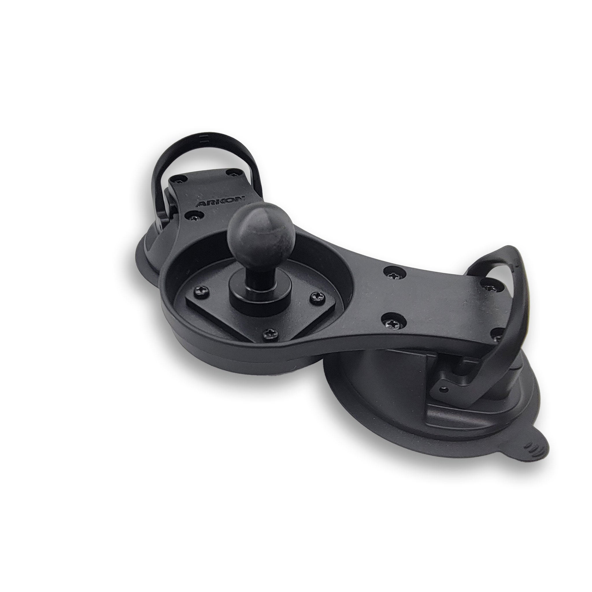 Double suction mount base