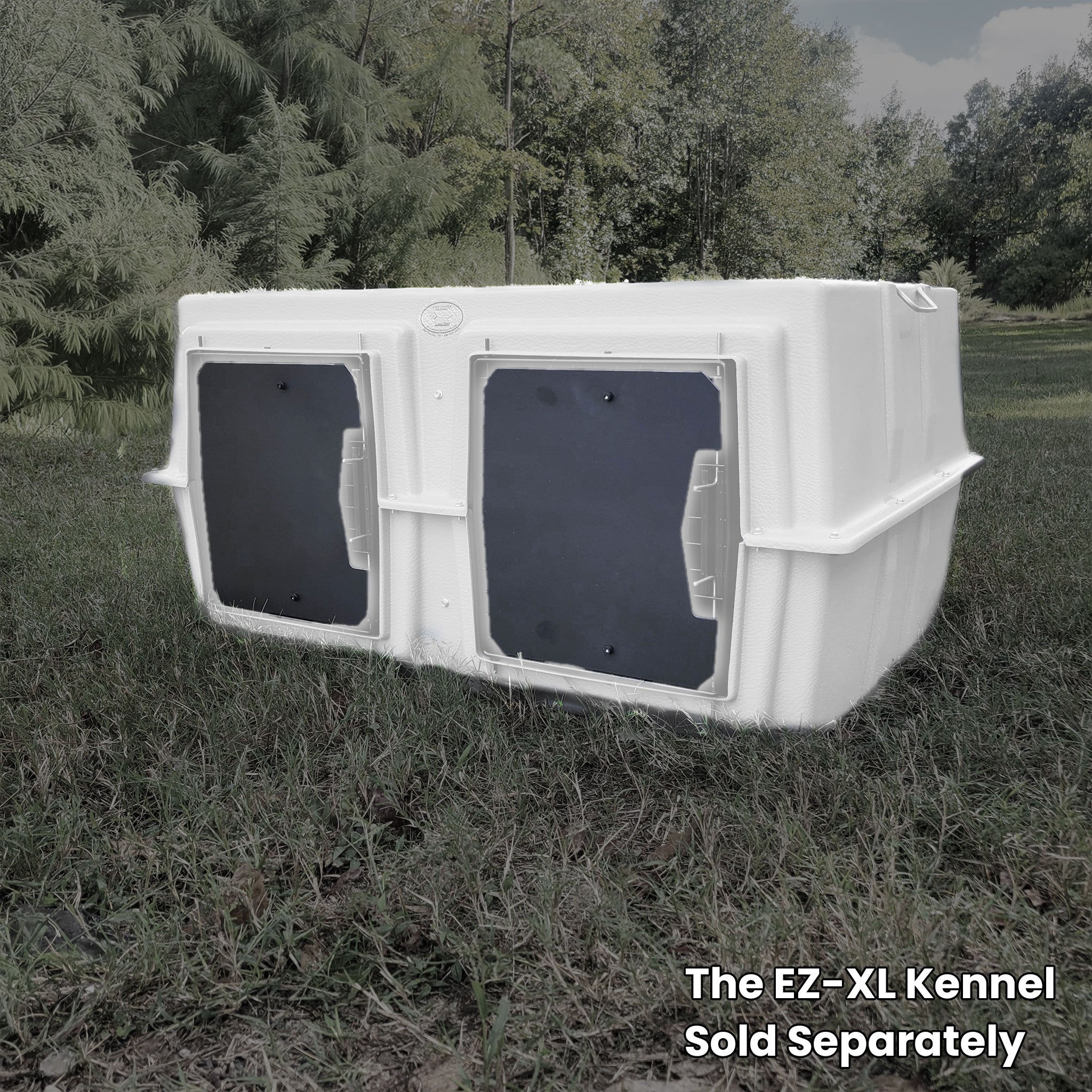orignial easy loarder kennel with Cold Weather Kennel Door Covers