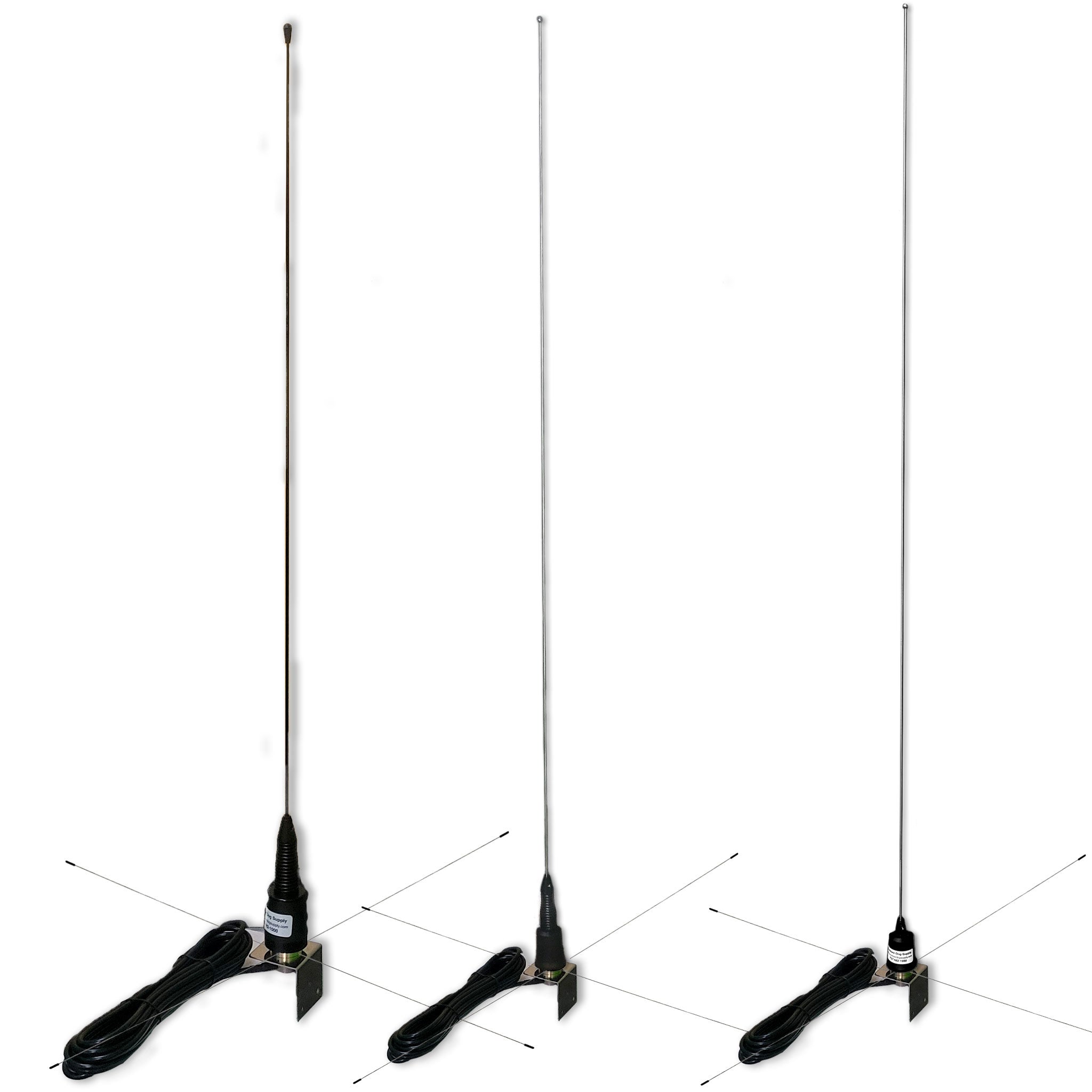 Extended Reach Bracket Mount with Various Antennas