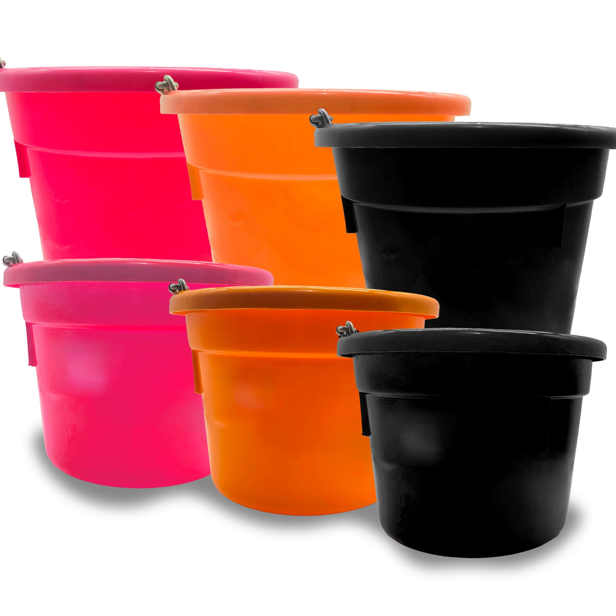 plant pots with flat back Little Giant Flatback Plastic Bucket – Outdoor Dog Supply