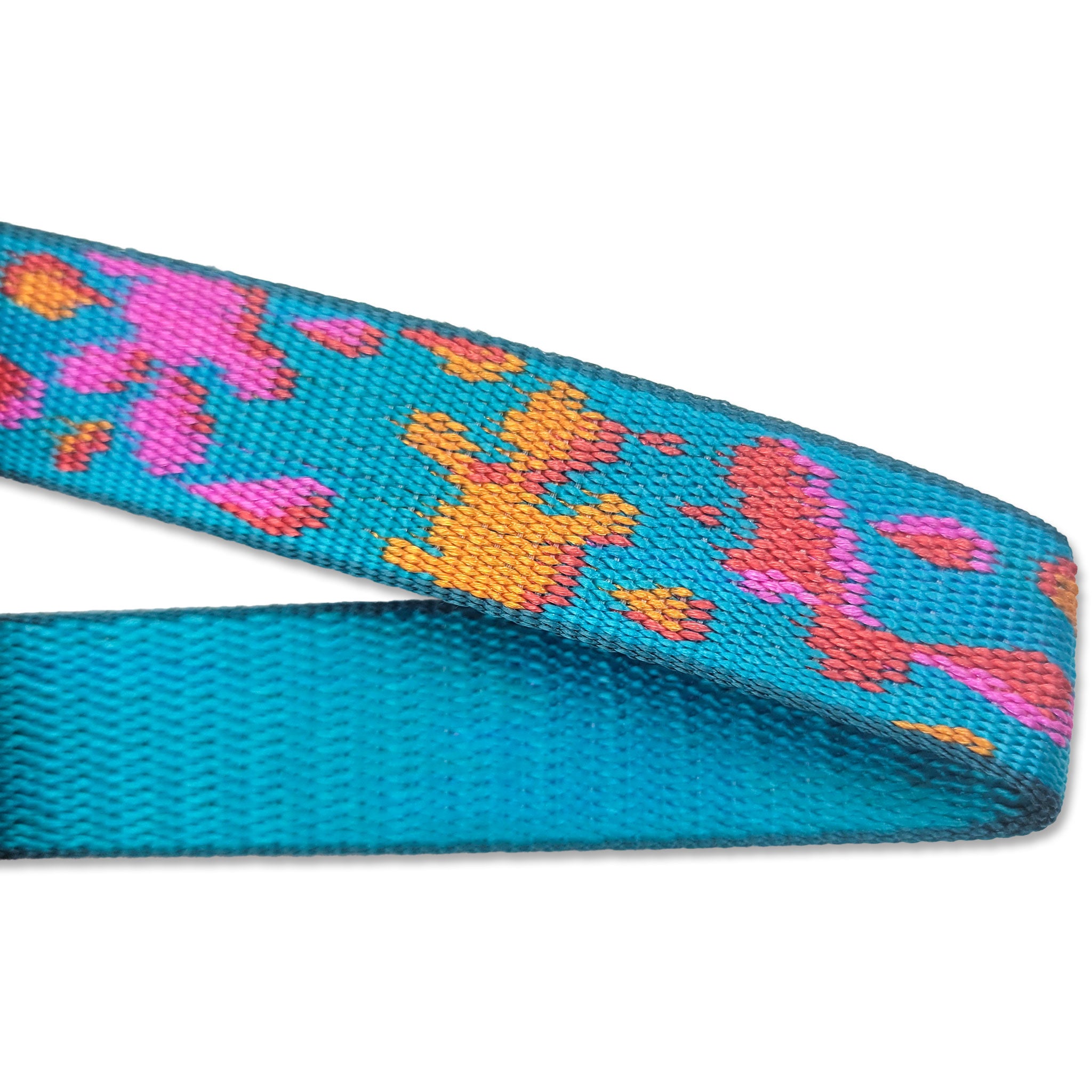 Lupine Name Tag Dog Collar Straps- Wet Paint