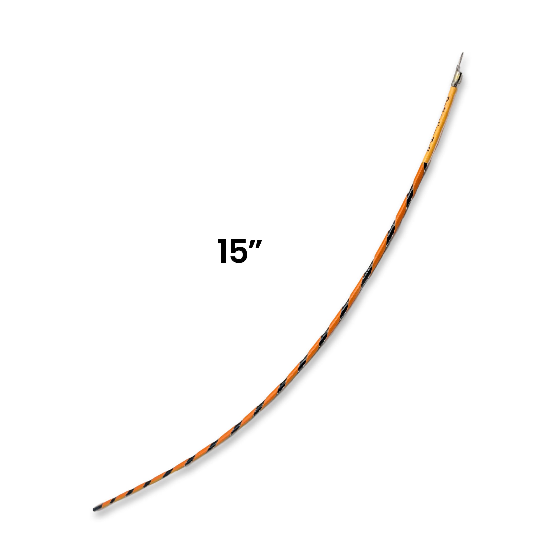 Long-range antennas for Garmin dog collars with reflective strips- Reflective orange