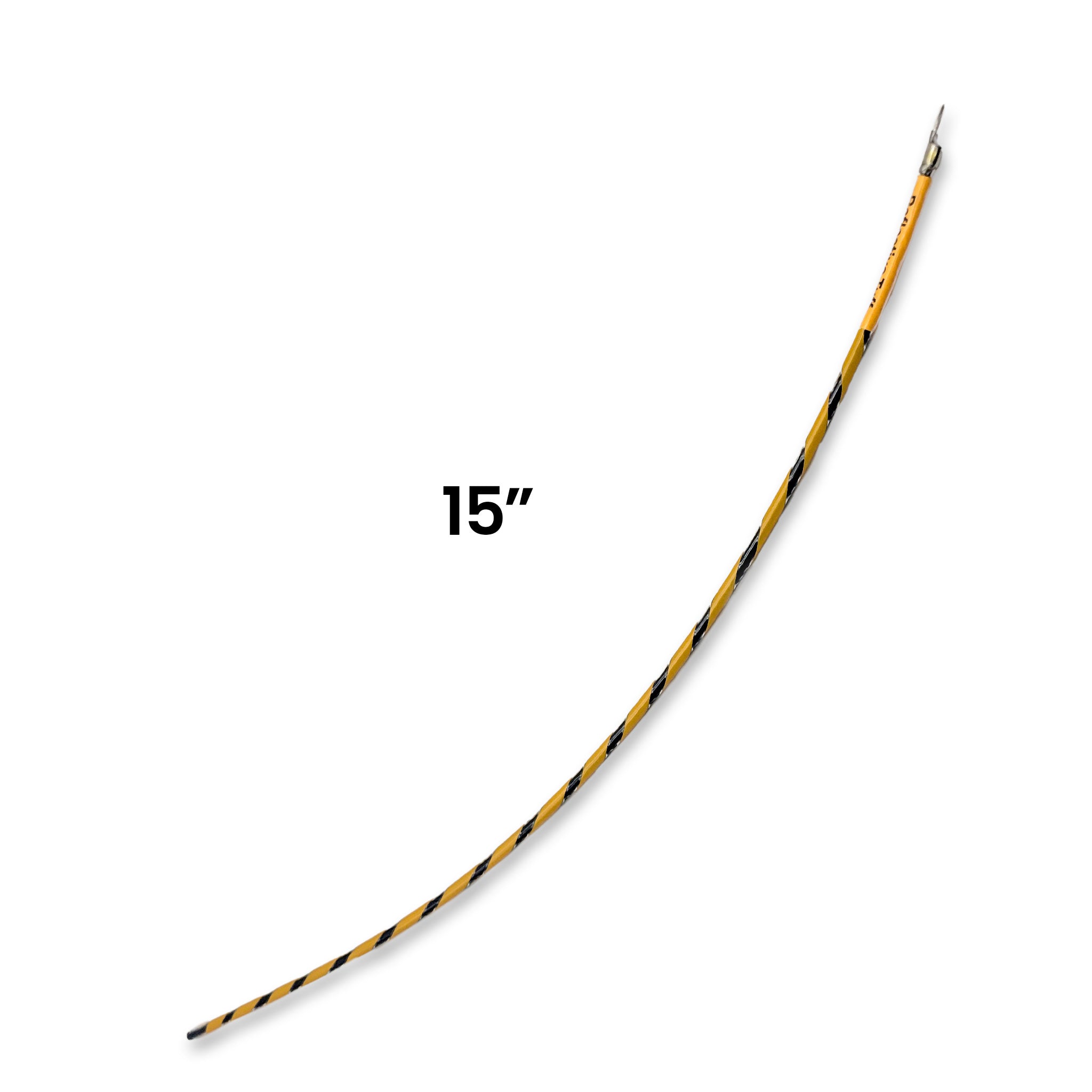 Long-range antennas for Garmin dog collars with reflective strips- Reflective yellow