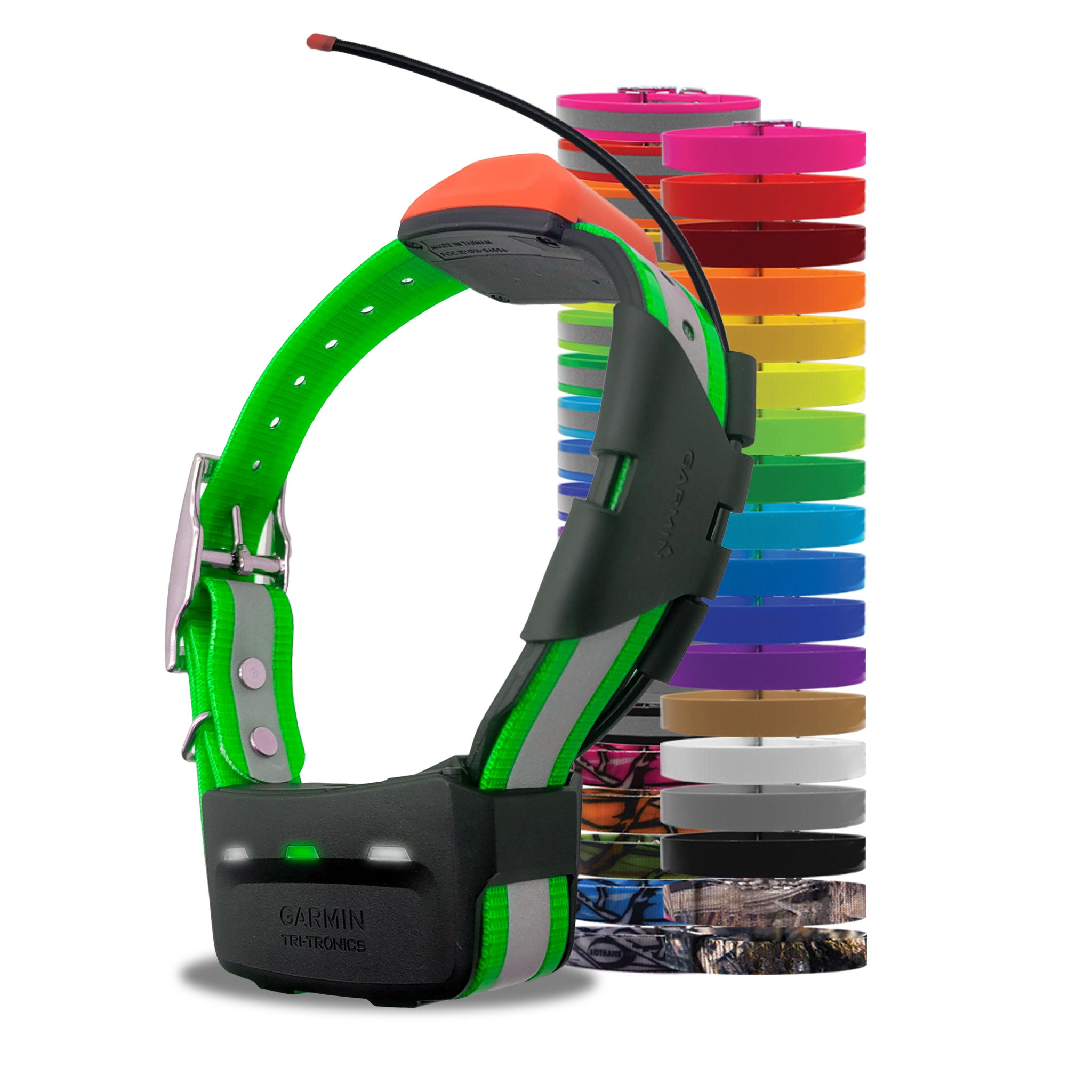 Garmin T5X Tracking only dog collar with multiple color strap options
