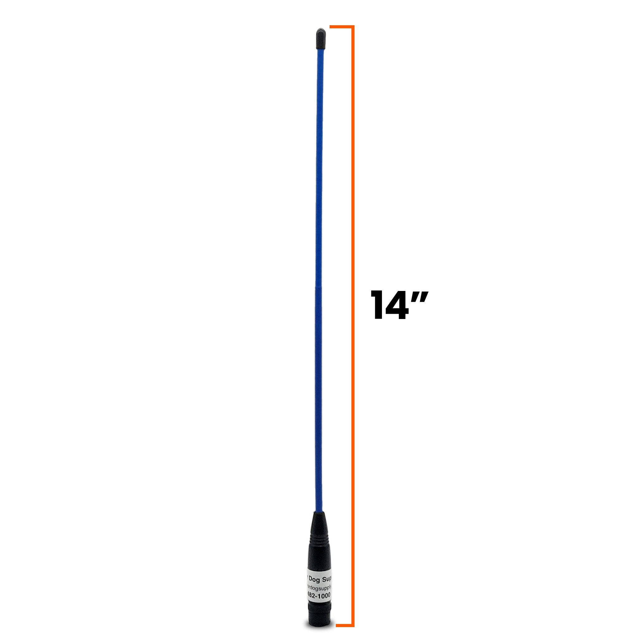 14" Whippy Antenna for Garmin Handheld-  Size