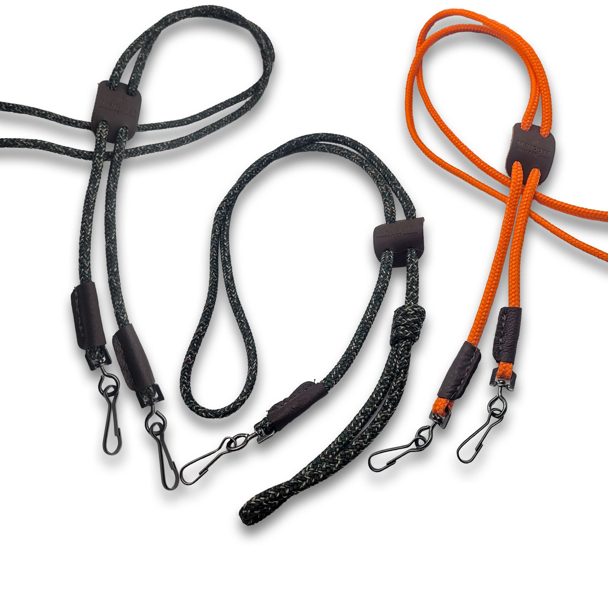 Mendota Pet Double Lanyard for training and hunting- Multi Color