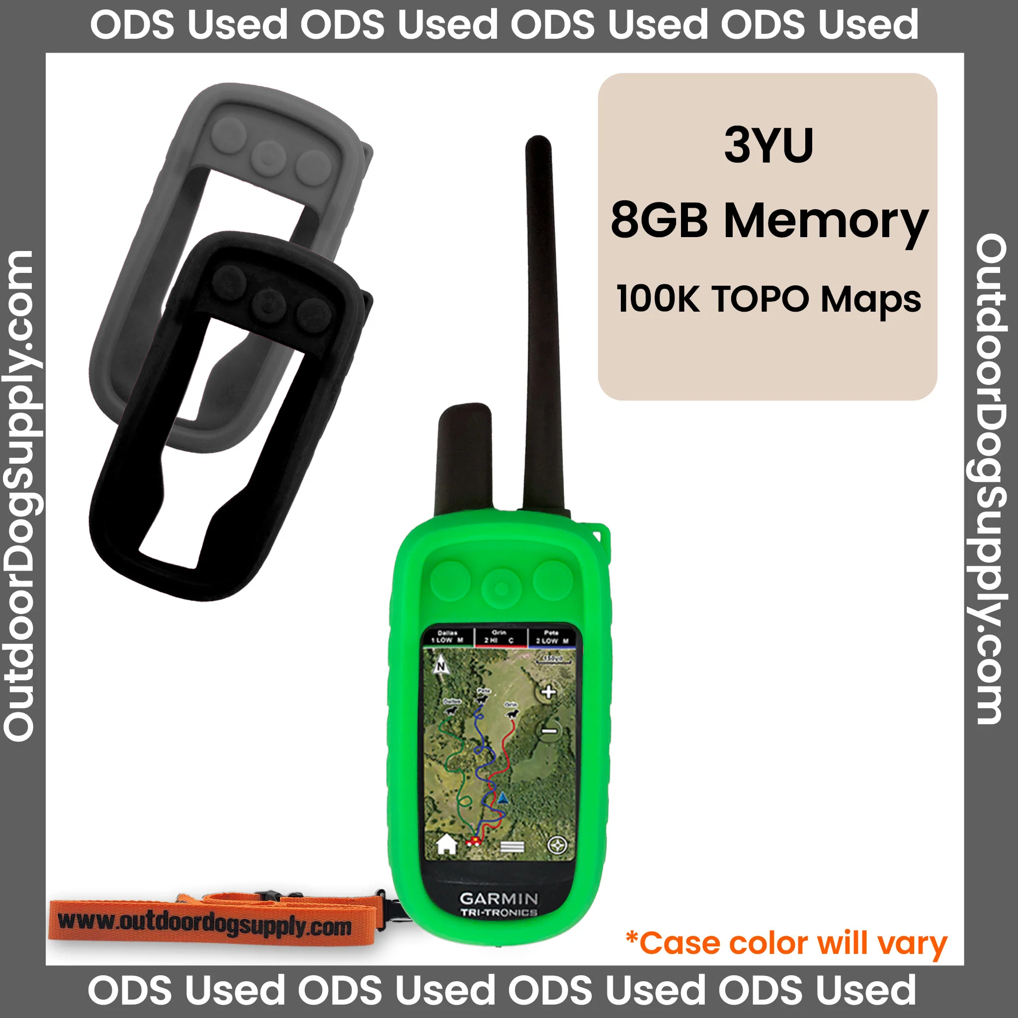 Garmin Alpha 100 Handheld - 3YU - Used Questions & Answers