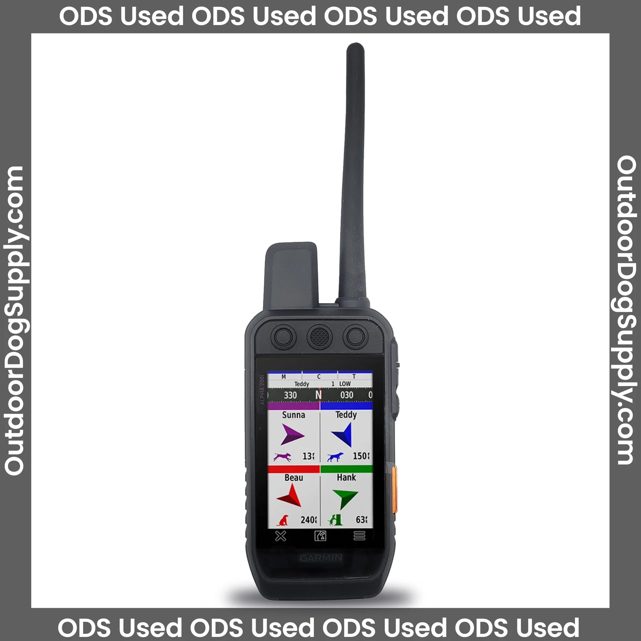 Garmin Alpha 200i Handheld - Used Questions & Answers