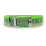 1" Garmin Replacement Strap- Reflective Lime Green