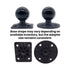 1.5 inch 4 hole adapter with different base shapes for the Garmin Alpha XL and Tread XL