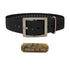 Versatile 1" dog collars. Ideal for ID tags, puppies, spare. Fits 10-27" necks. Free brass name plate. Not for leashes. Black Square Buckle.