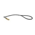 2ft Cable Leash- Black