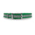 3/4" Garmin Replacement collar strap- reflective dark green