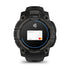 Instinct 3x OLED Black Face with Black Band front facing credit card tap