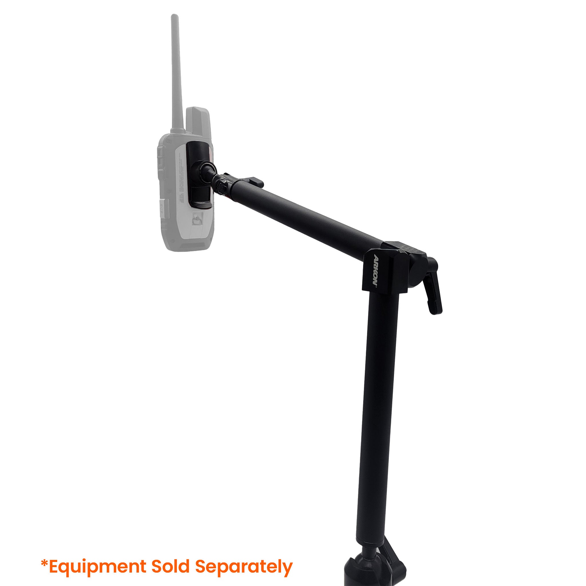 ODS Premium Aluminum Arm Mount for Garmin Alpha or Astro Handheld [4 Hole Drill Mount]