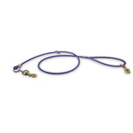 5ft Cable Leash- Dark Blue