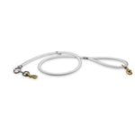 5ft Cable Leash- White