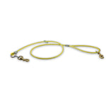 5ft Cable Leash- Yellow