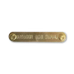 Custom 1/2" x 2 3/4" Personalized Nametag