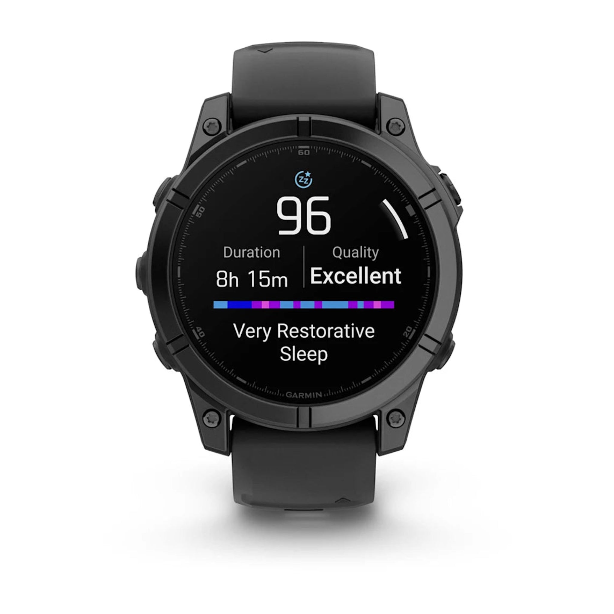 Garmin Fenix 3 watch SGS showing sleep pattern