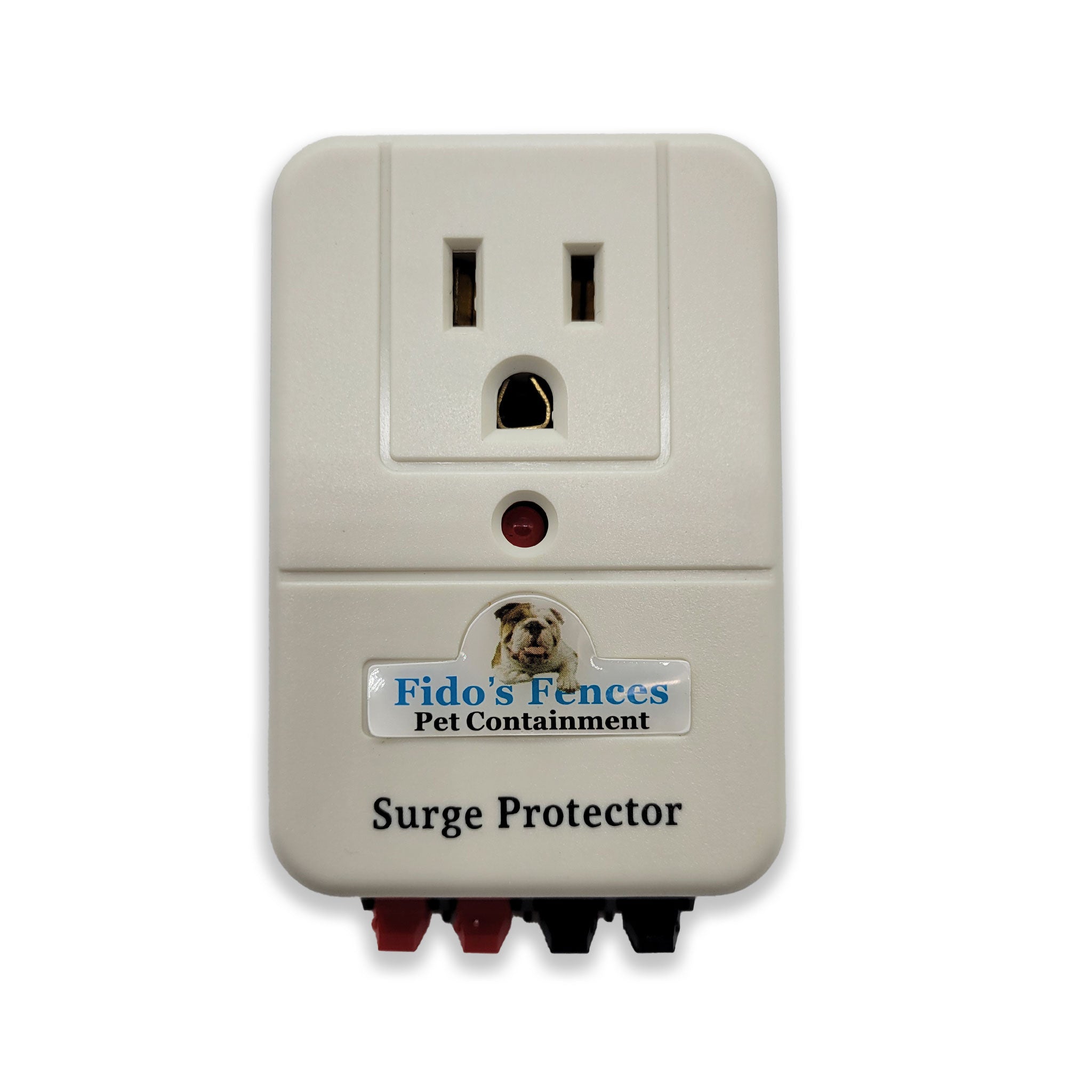 Surge protector by Fido's Fences pet containment