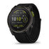 Garmin Enduro 3 Watch Front Facing Showing Menu screen and time
