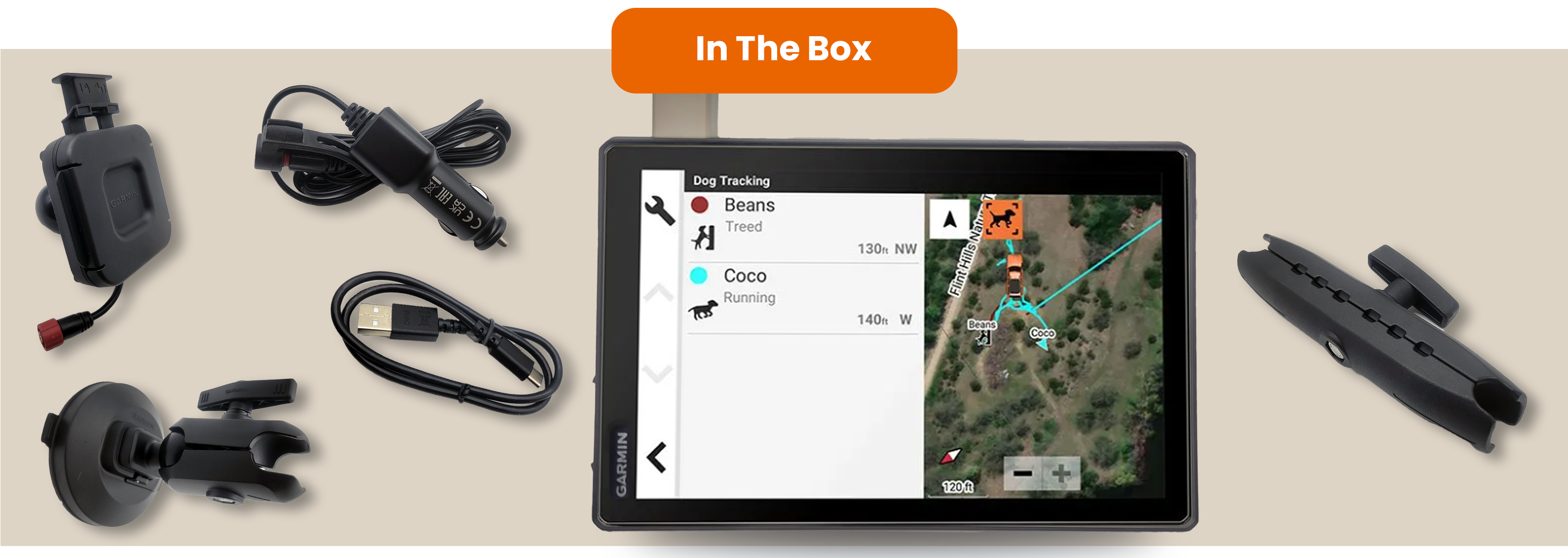 Garmin dog tracking tablet hot sale