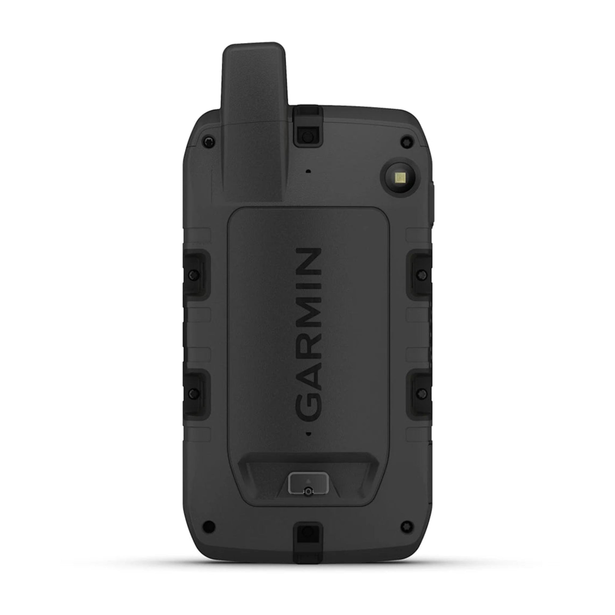 Garmin Montana 710 showing back view of the unit
