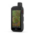 Garmin Montana 760i partial side view showing SOS inreach button and mapping
