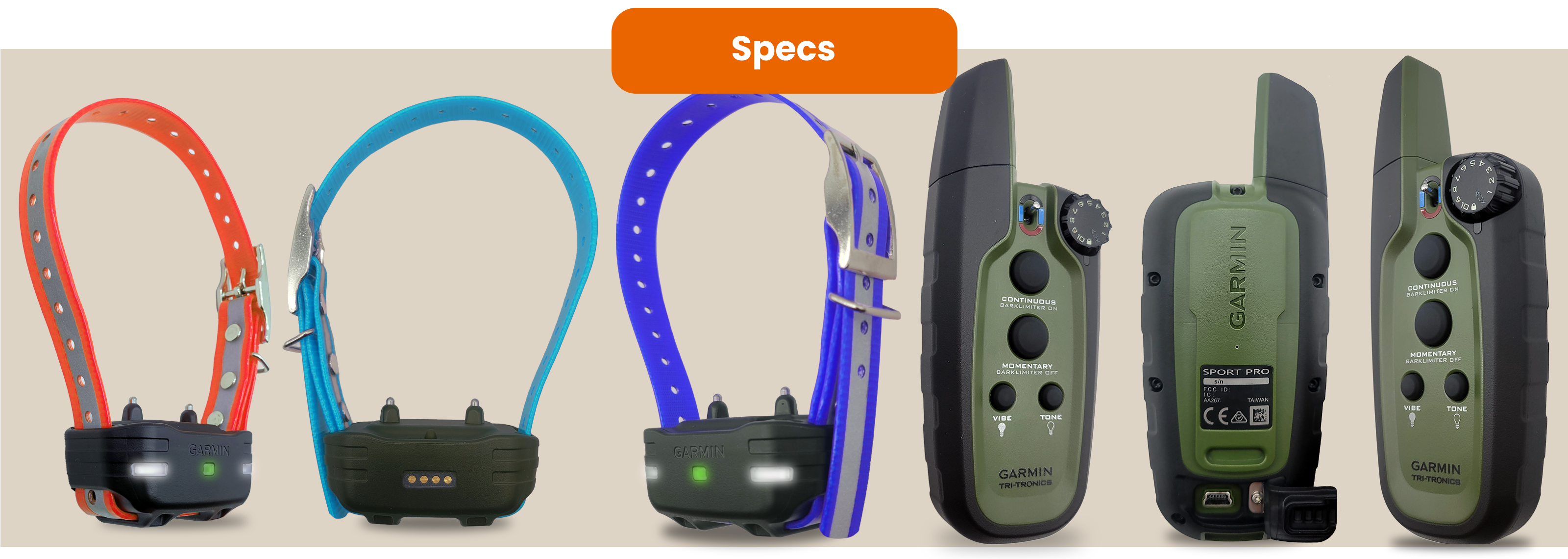 Garmin sport pro bark limiter sales